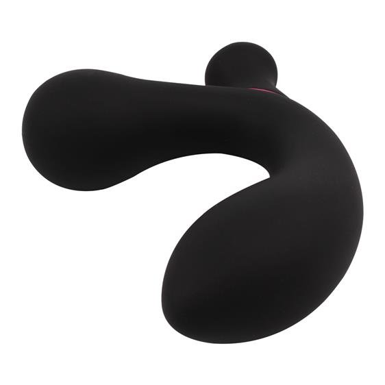 Стимулятор простаты Black Mont P-spot Probe, 12,8 см (черный)