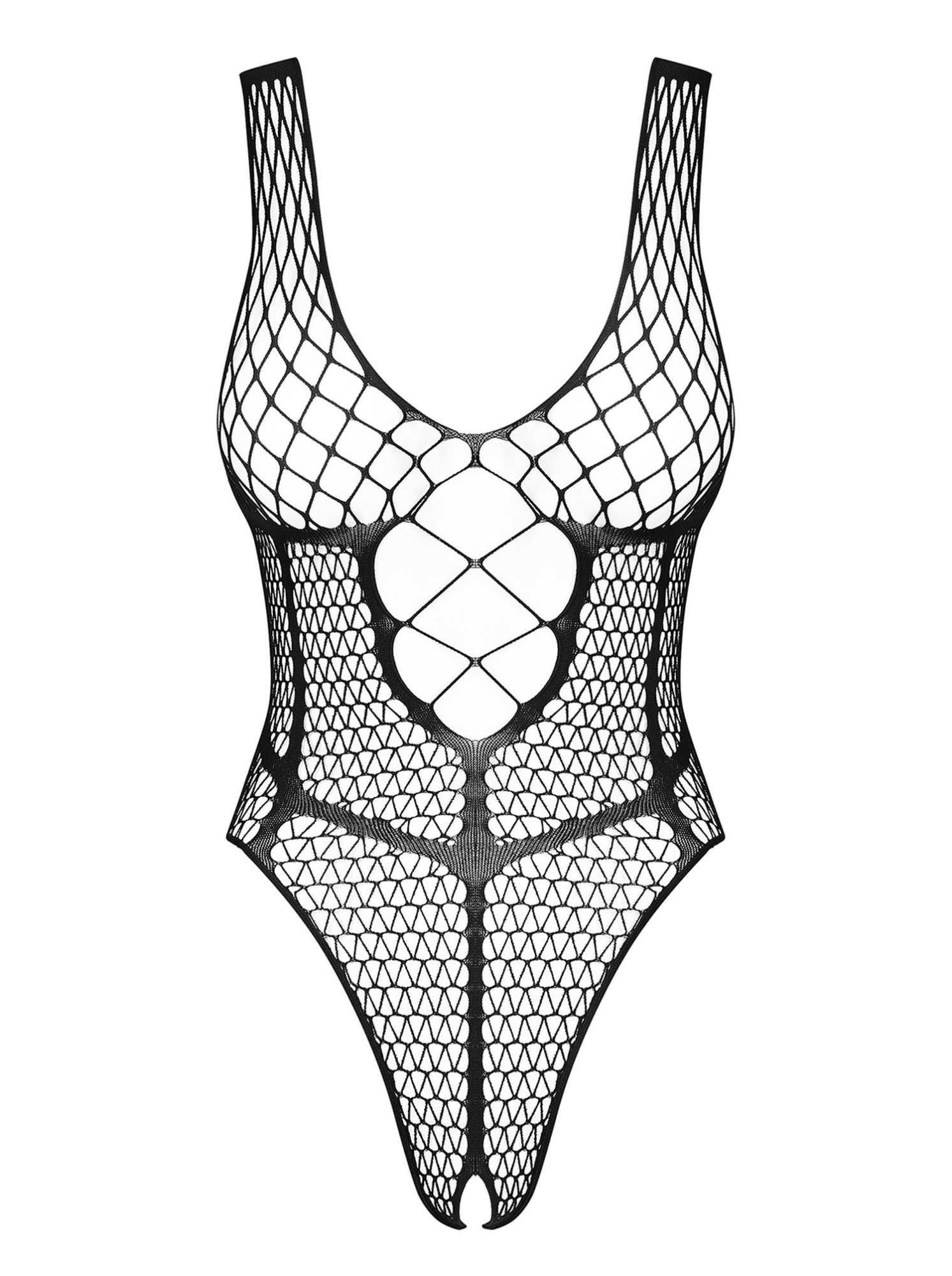 Боди Obsessive B117, S/M/L (черный)