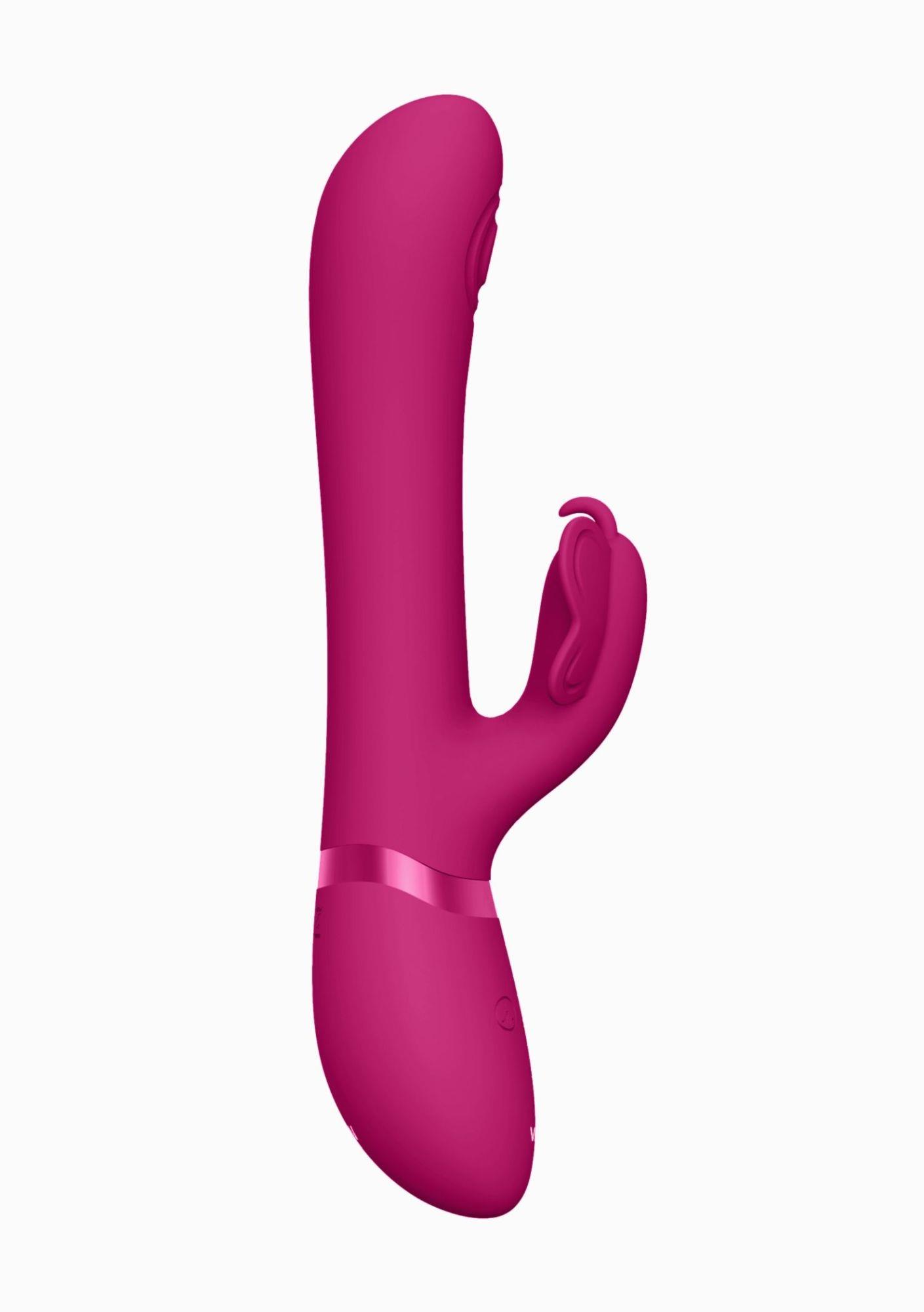 Vive Etsu - Wibrator królik, Różowy, 22.3 cm