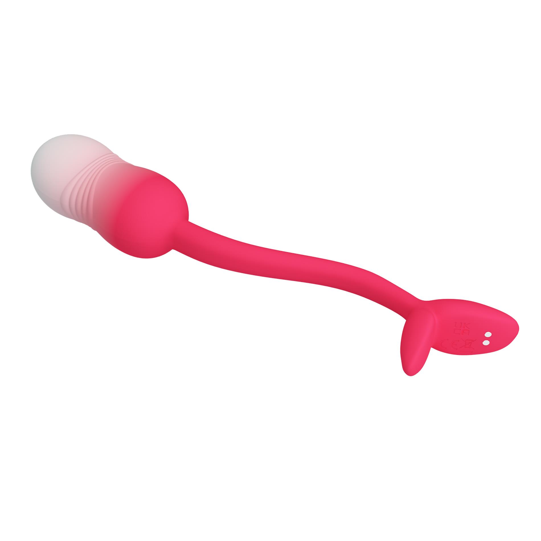 Виброяйцо Pretty Love Poulsen App Egg 01, 20.2 см (розовый)