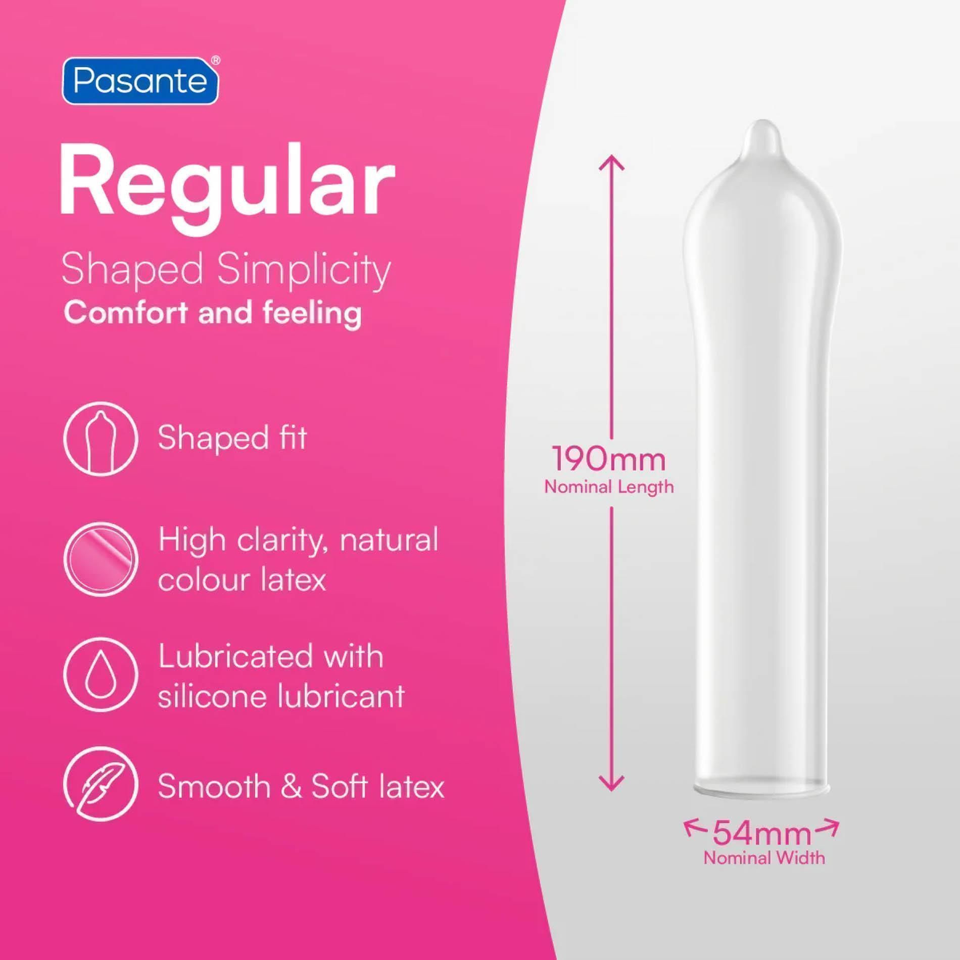 Презервативы Pasante Regular, 12 шт