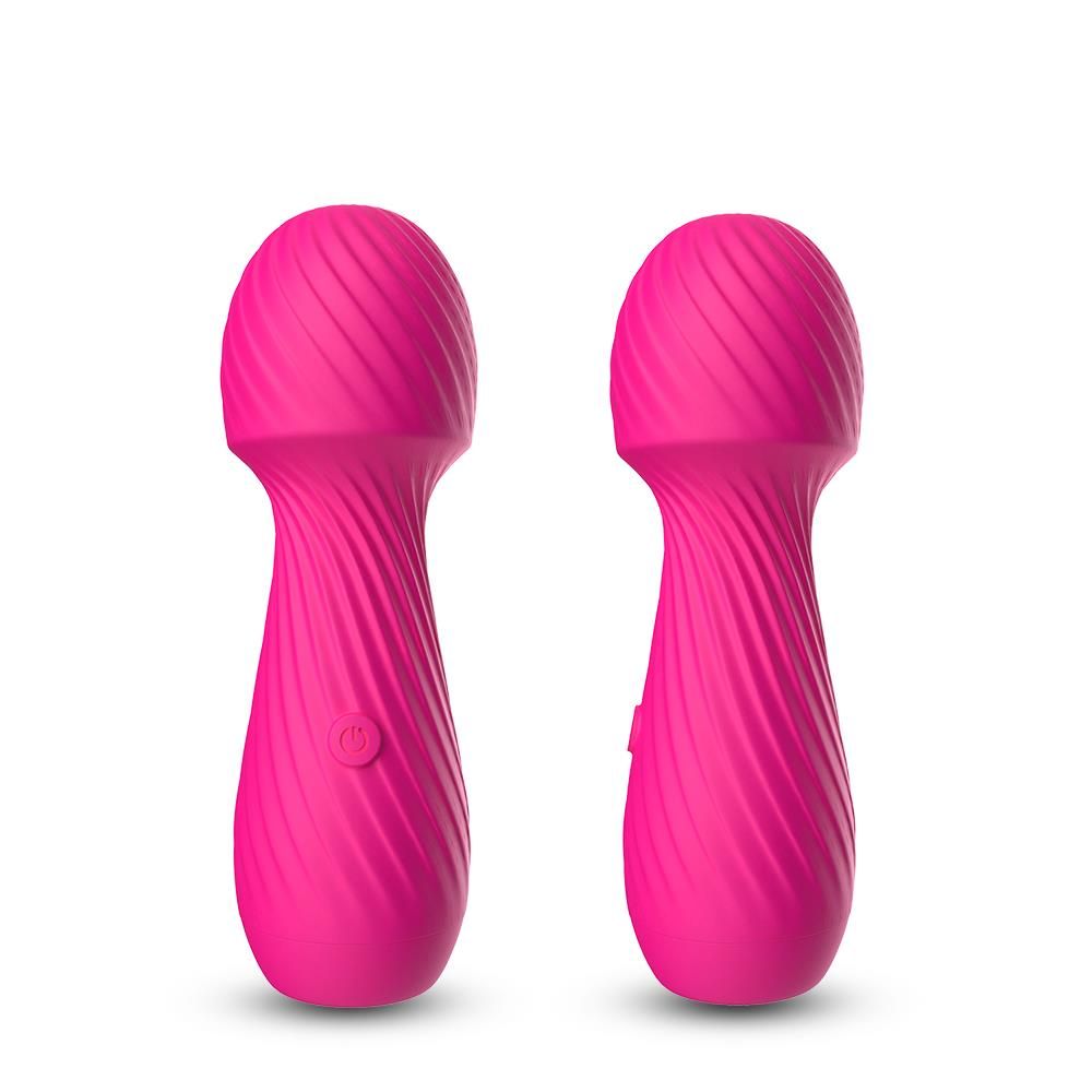 Вибратор для клитора Boss Series Wand, 13,5 см (розовый)