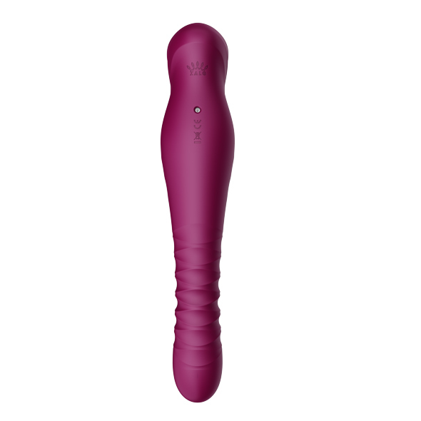 Вибратор Zalo King Vibrating Thruster, 30,2 см (фиолетовый)