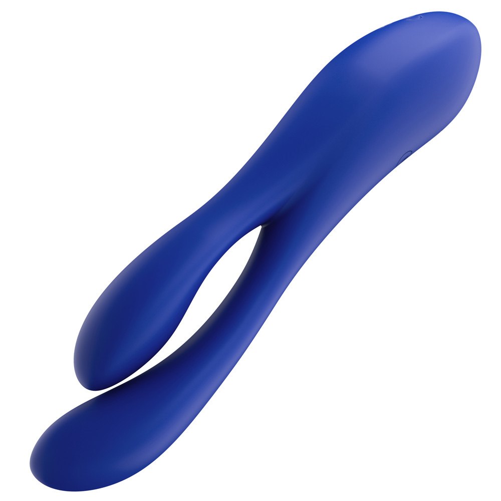 Вибратор Lovetoy L’Allure Pulse, 19 см (синий)