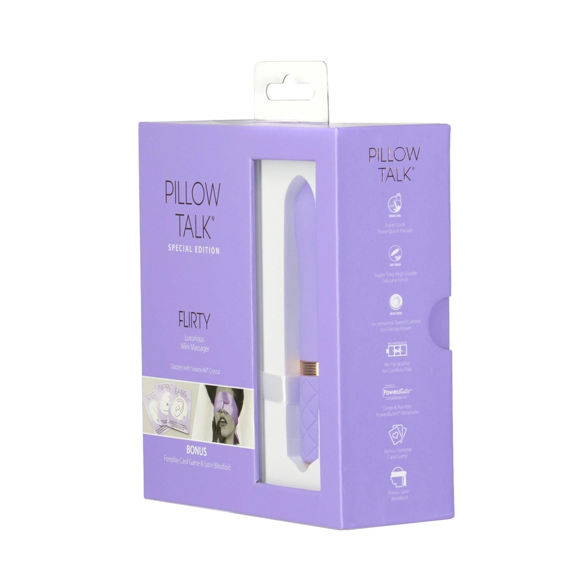 Вибратор Pillow Talk Flirty Special Edition, 11 см (фиолетовый)