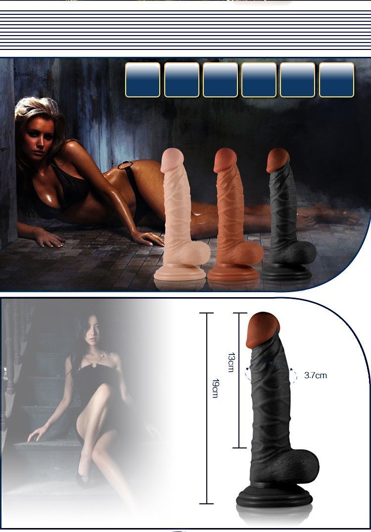 Фаллоимитатор LoveToy Real Extreme, 19 см (телесный)