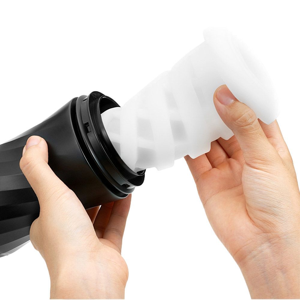 Мастурбатор Tenga Air-Tech Twist Ripple (белый)