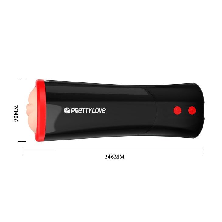 Автоматический мастурбатор с голосовым сопровождением Pretty Love Ozzy (телесный)