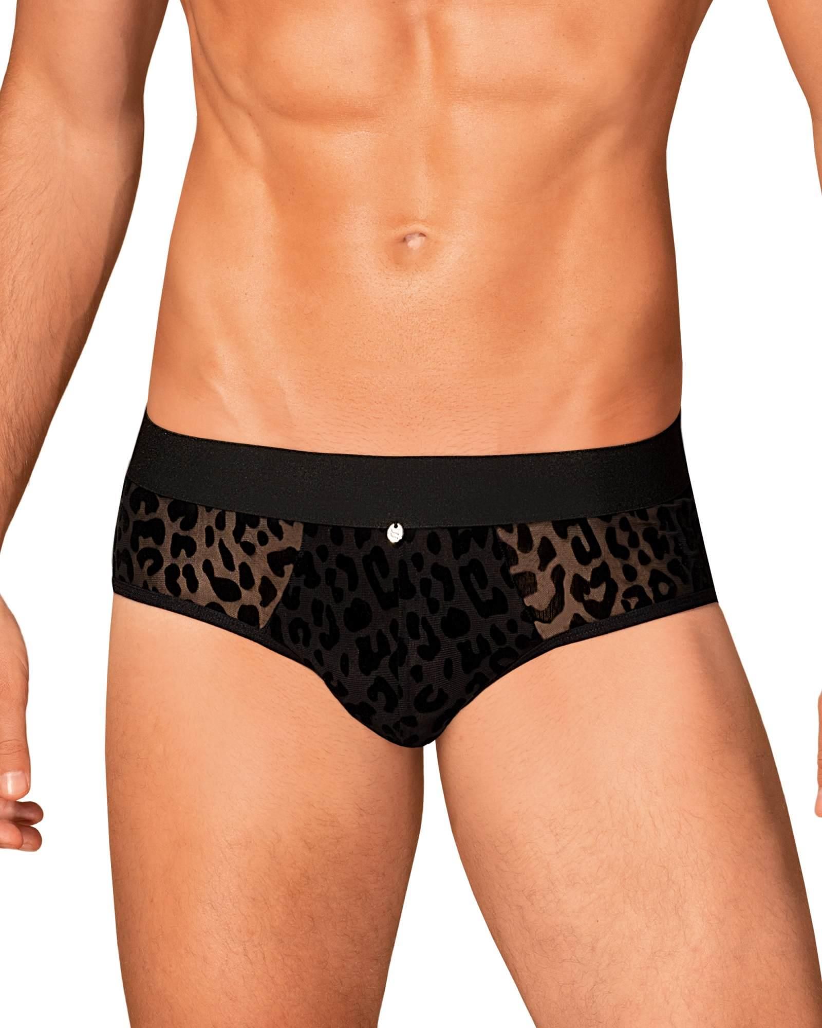 Мужские трусы Obsessive Azmeron Jockstrap, S/M (черный)
