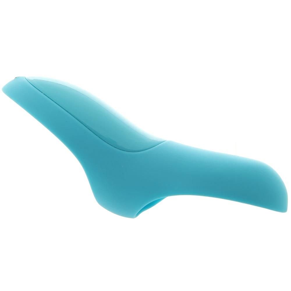 Вібратор на палець Satisfyer Teaser, 12 см (блакитний)