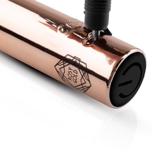 Вибратор Rosy Gold Nouveau G-spot, 22 см (золотистый)