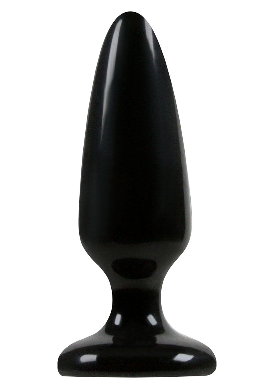 Анальна пробка Pleasure Plug Medium, 12,7 см (чорний)