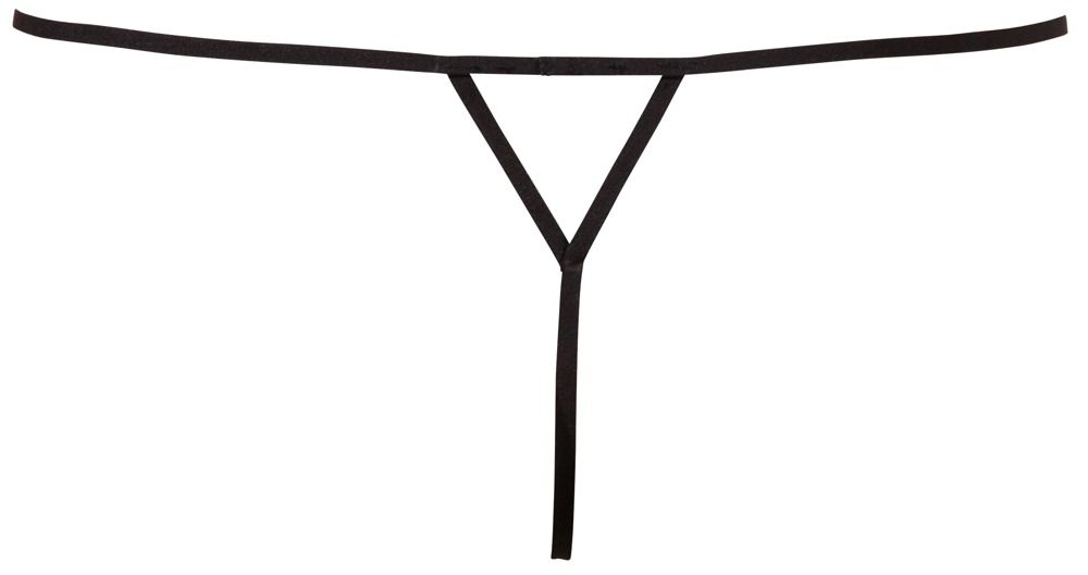 Сексуальные стринги Cottelli Collection String Seestern, M/L (черный)