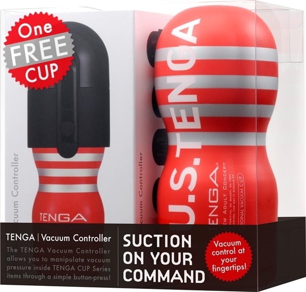 Мастурбатор Tenga Vacuum Controller (черный)