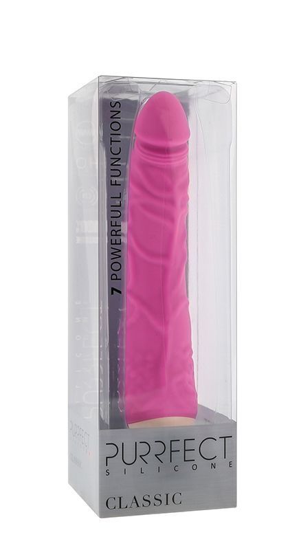 Реалистичный вибратор Dream Toys Classic, 21 см (розовый)