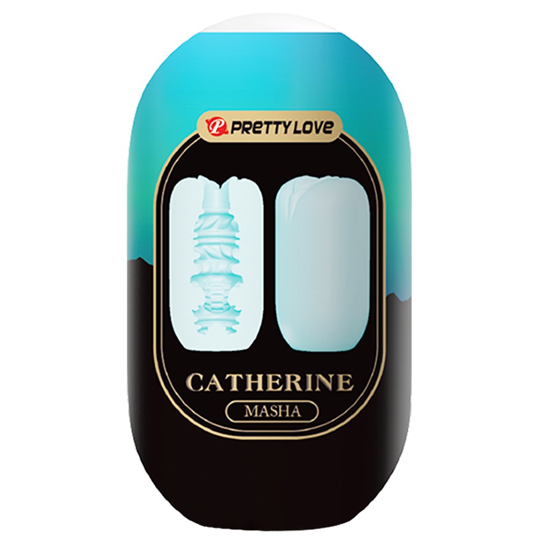 Мастурбатор Pretty Love Catherine Masha (голубой)