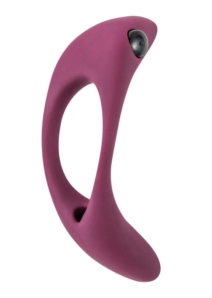 Эрекционное кольцо Lola Games Moon Cock Ring, 13 см (бордовый)