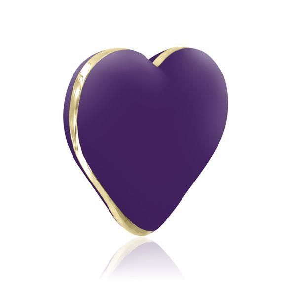 Вибратор Rianne S Heart, 5,5 см (фиолетовый)