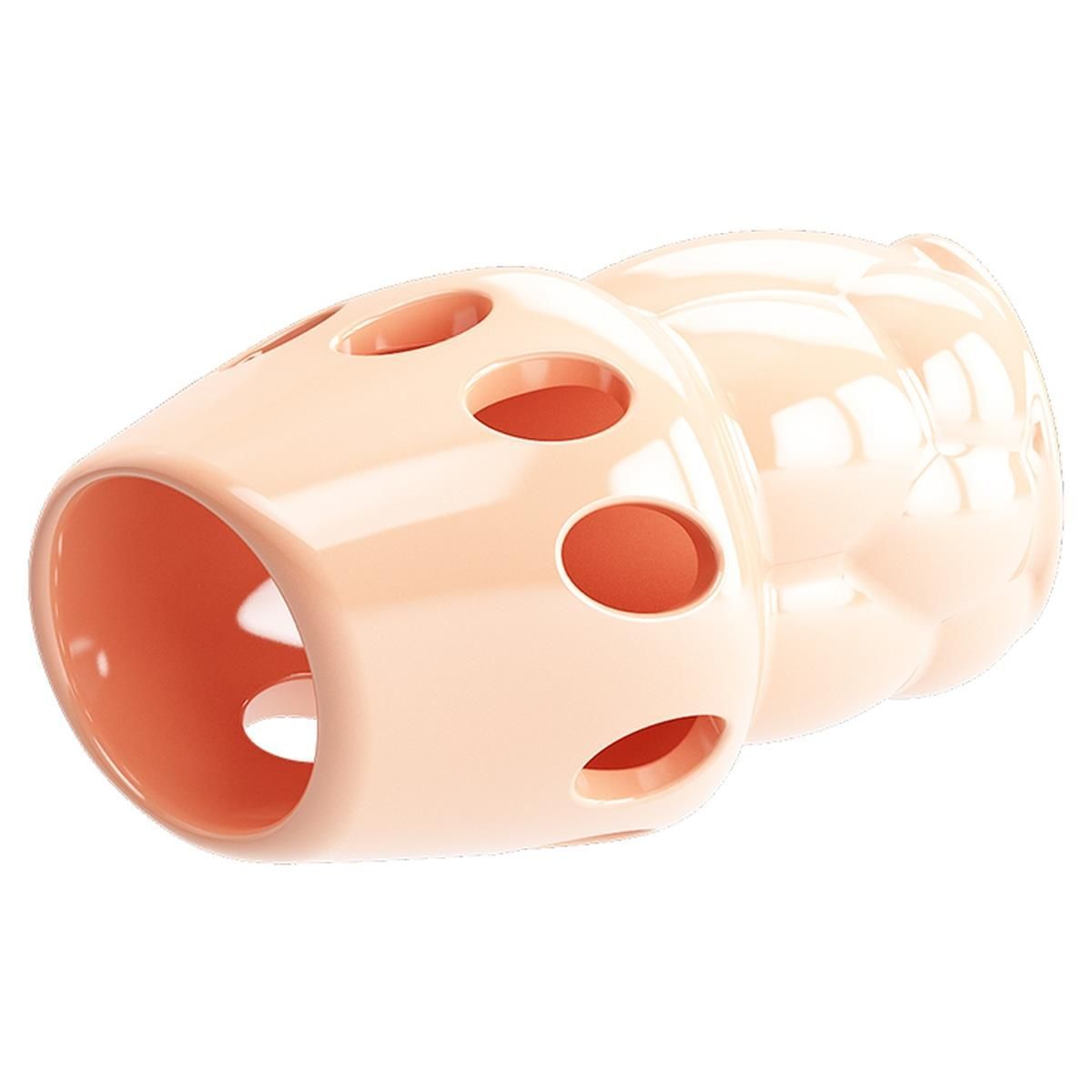 Насадка на пенис Pretty Love Oskar Penis Thicker Flesh, 6,4 см (телесный)