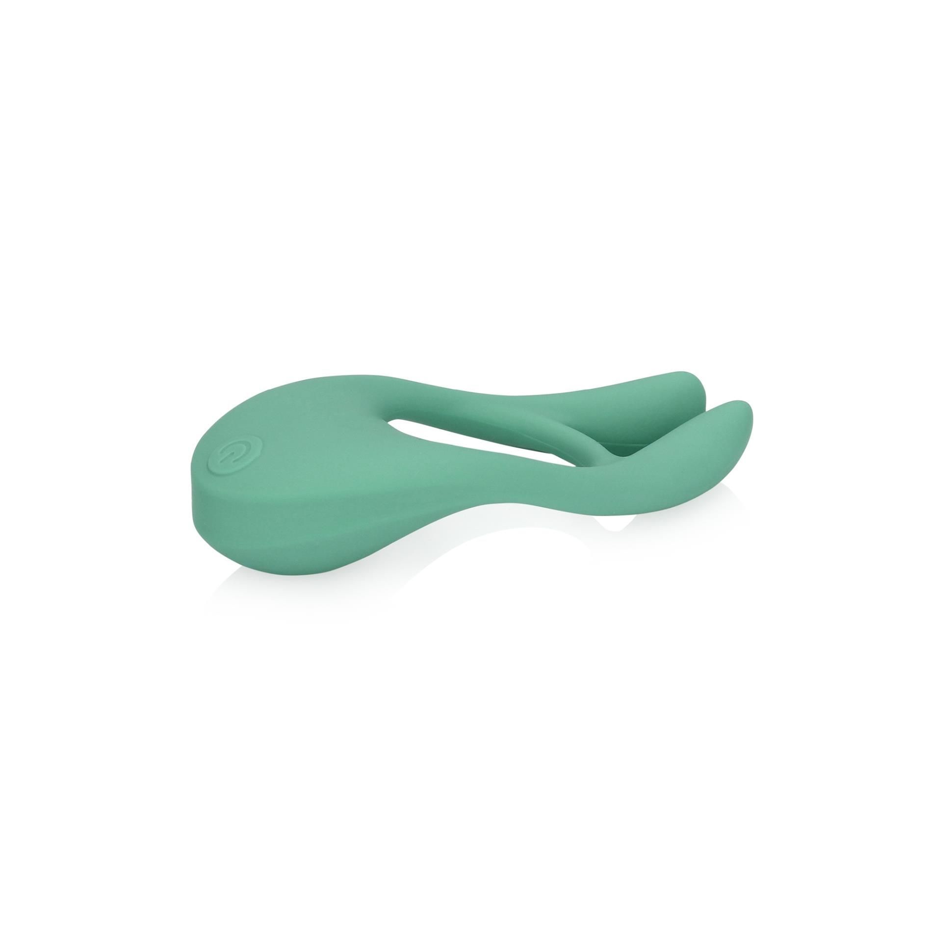 Эрекционное кольцо Loveline Pointed Cock Ring, 10.7 см (зеленый)