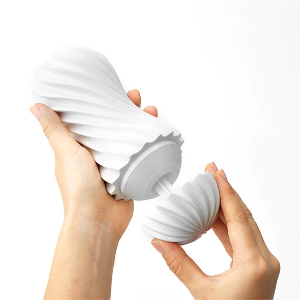 Мастурбатор Tenga Flex Silky White (белый)