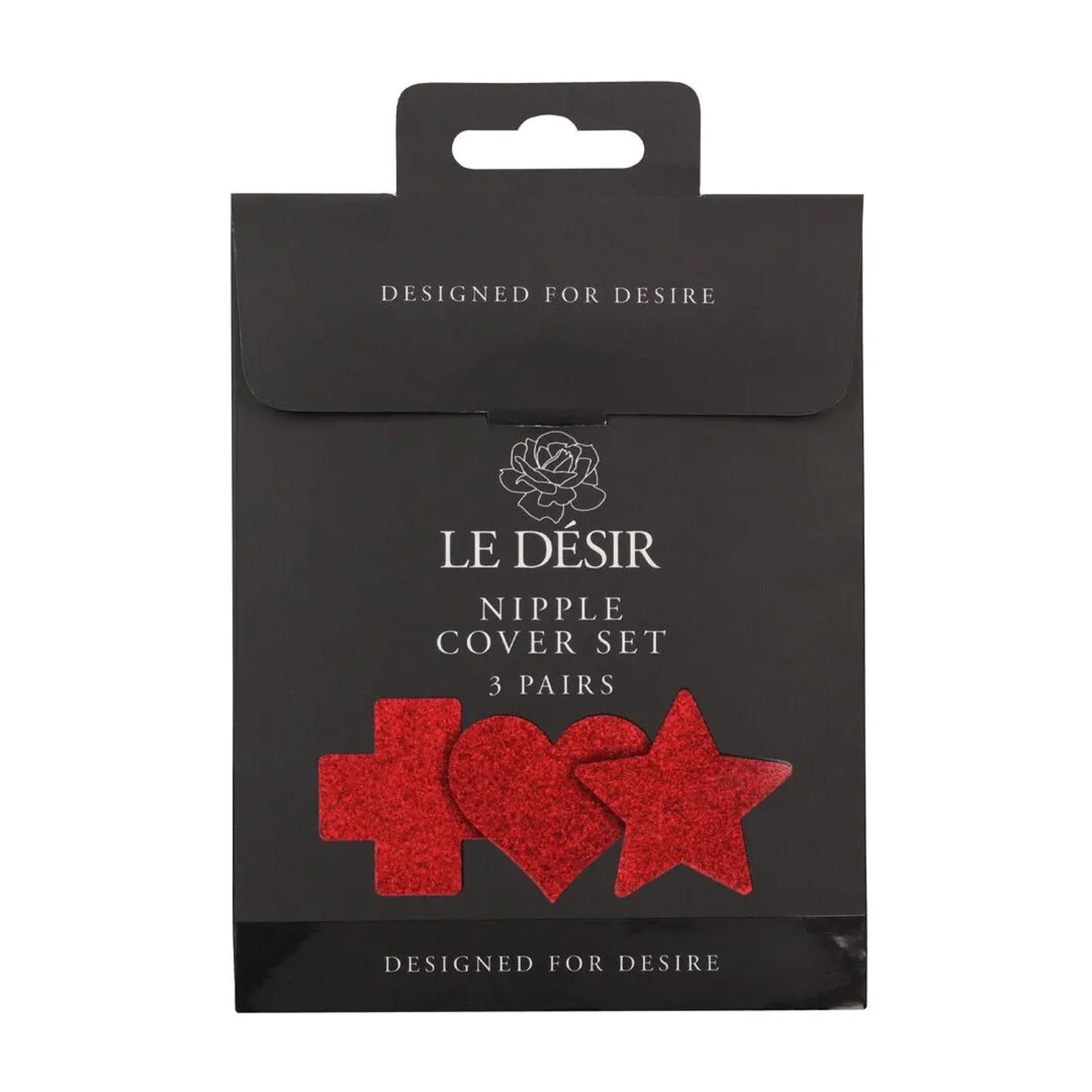 Накладки на соски Le Désir Le Desir Nipple Cover Set (красный)