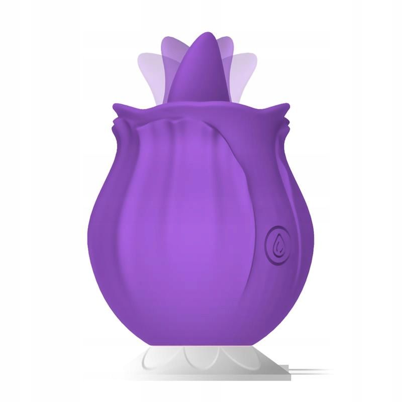 Вибратор для клитора Purple Rose, 7,8 см (фиолетовый)