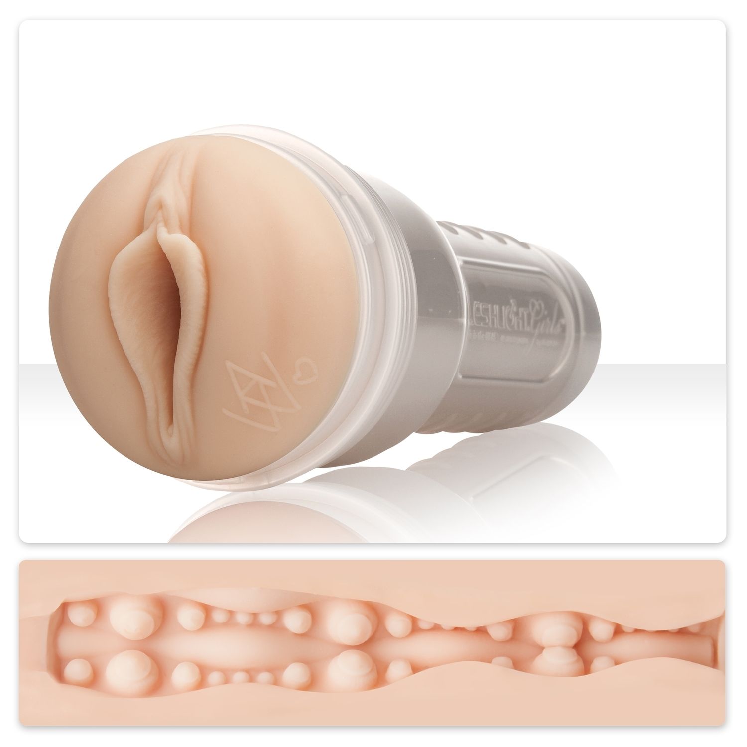 Реалістичний мастурбатор Fleshlight Angela White Indulge (тілесний)