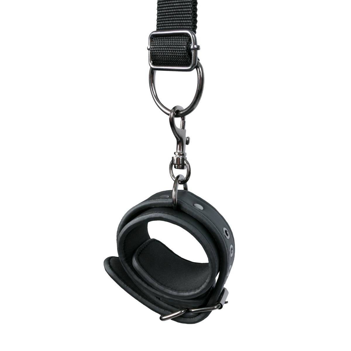 Easytoys Over the Door Wrist Cuffs - Kajdanki, Czarny
