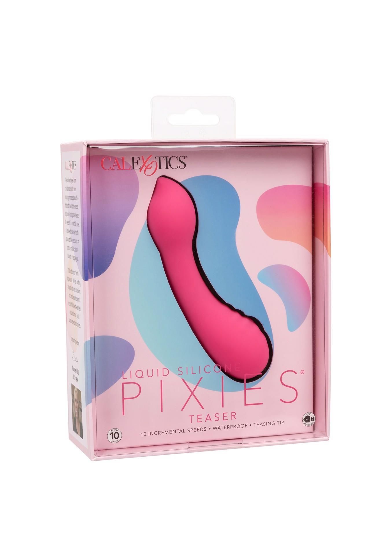 Вібратор Calexotics Pixies Teaser, 9 см (рожевий)