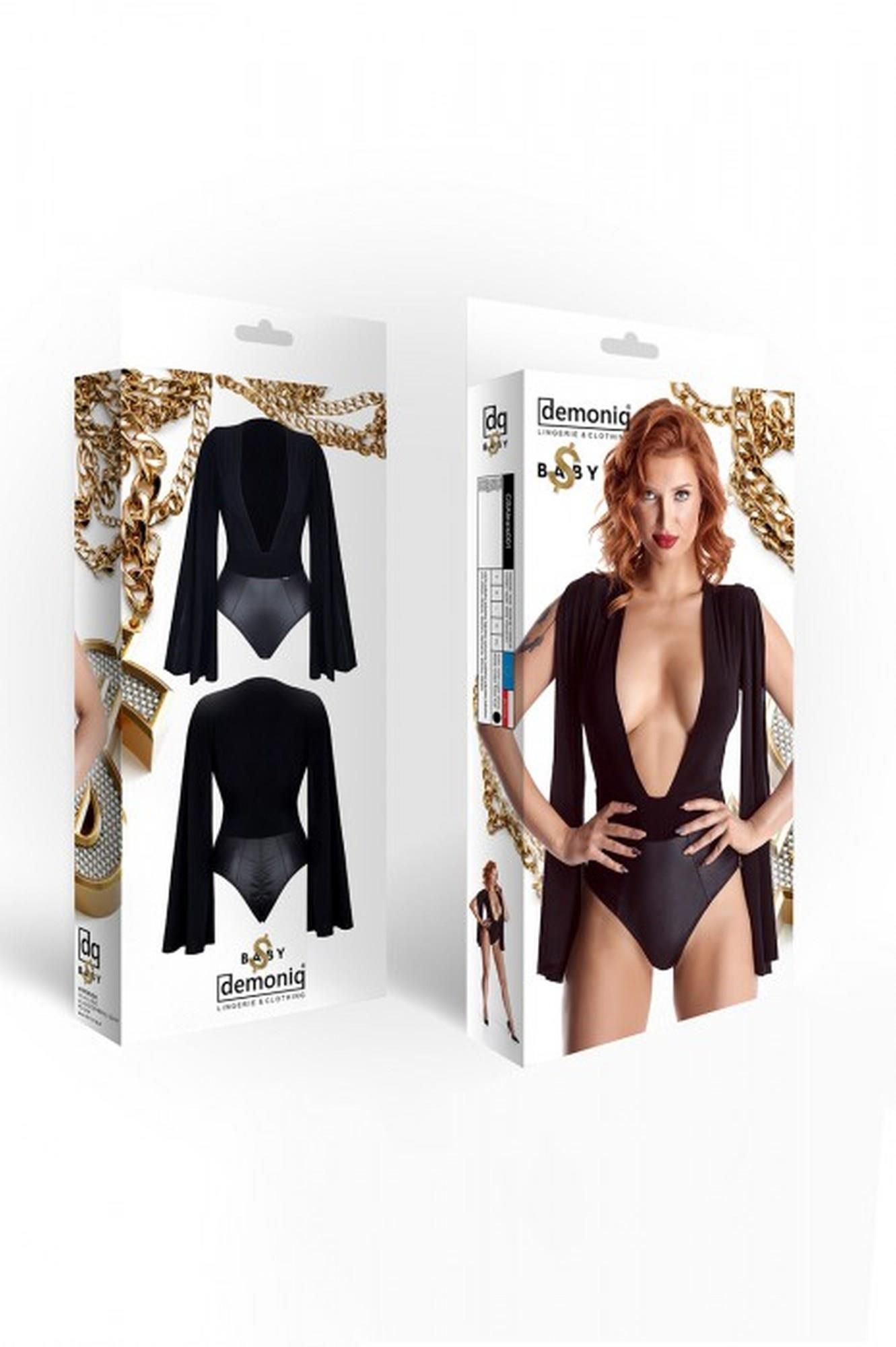 Боди Demoniq ALEXIS001, M (черный)