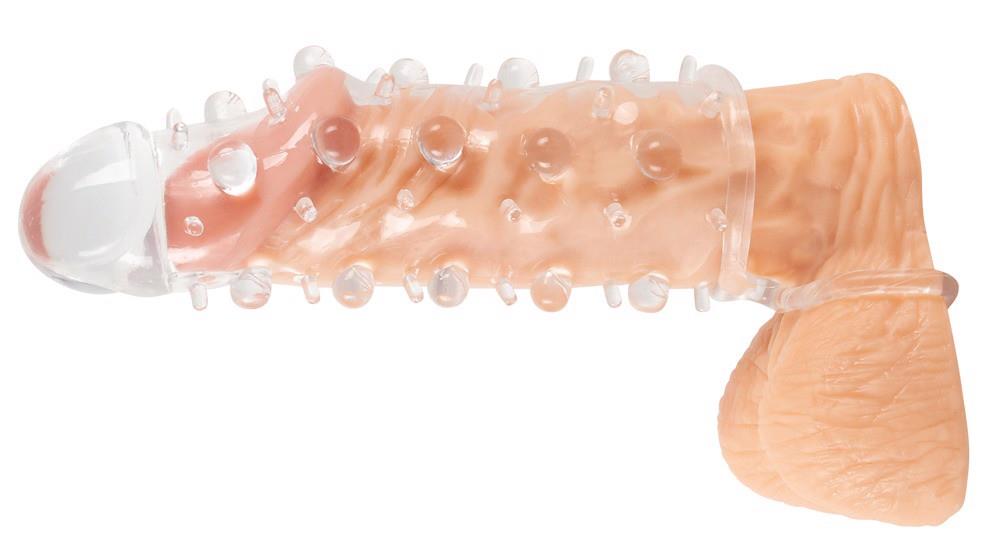 Насадка на пенис Crystal Skin Penis Hülle, 11 см (прозрачный)