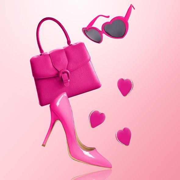 Вибратор Rianne S Heart Vibe, 5,5 см (фуксия)