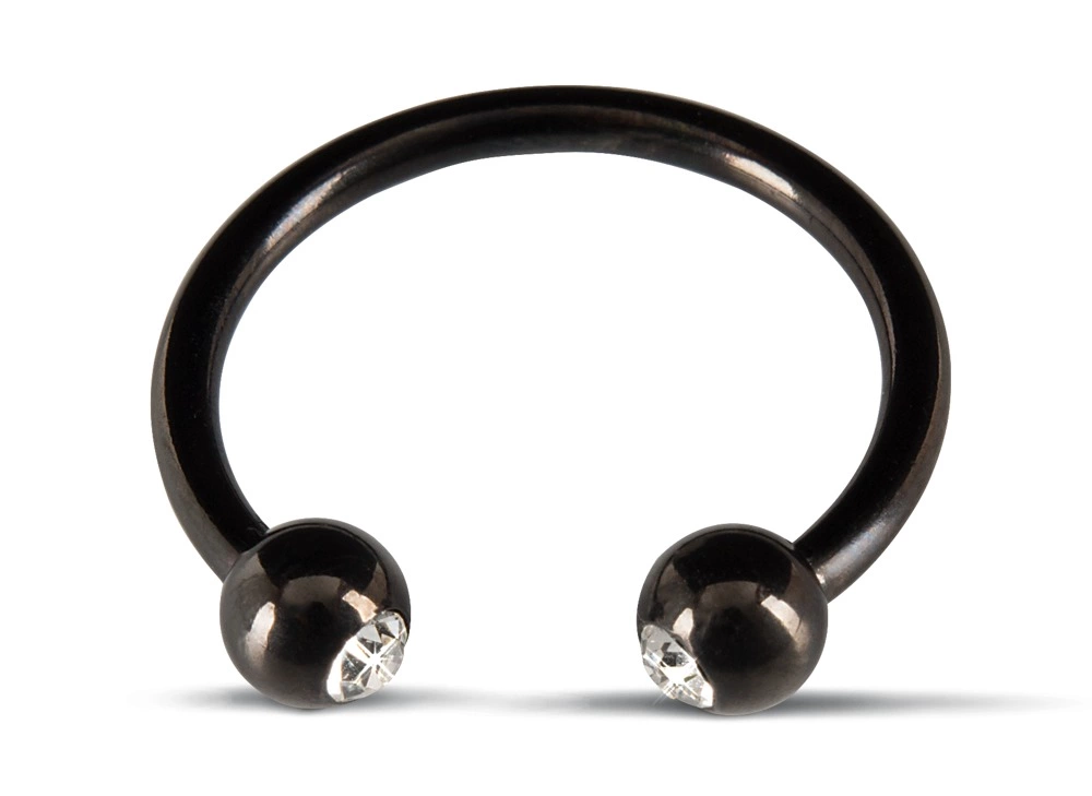 Эрекционное кольцо Rebel Glans Ring (черный)