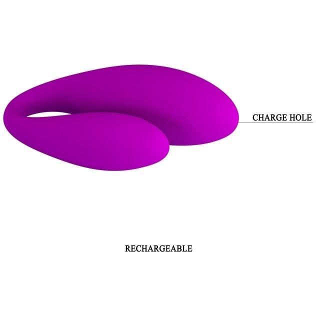 Вибратор Pretty Love Chad Vibrator, 9,3 см (фиолетовый)