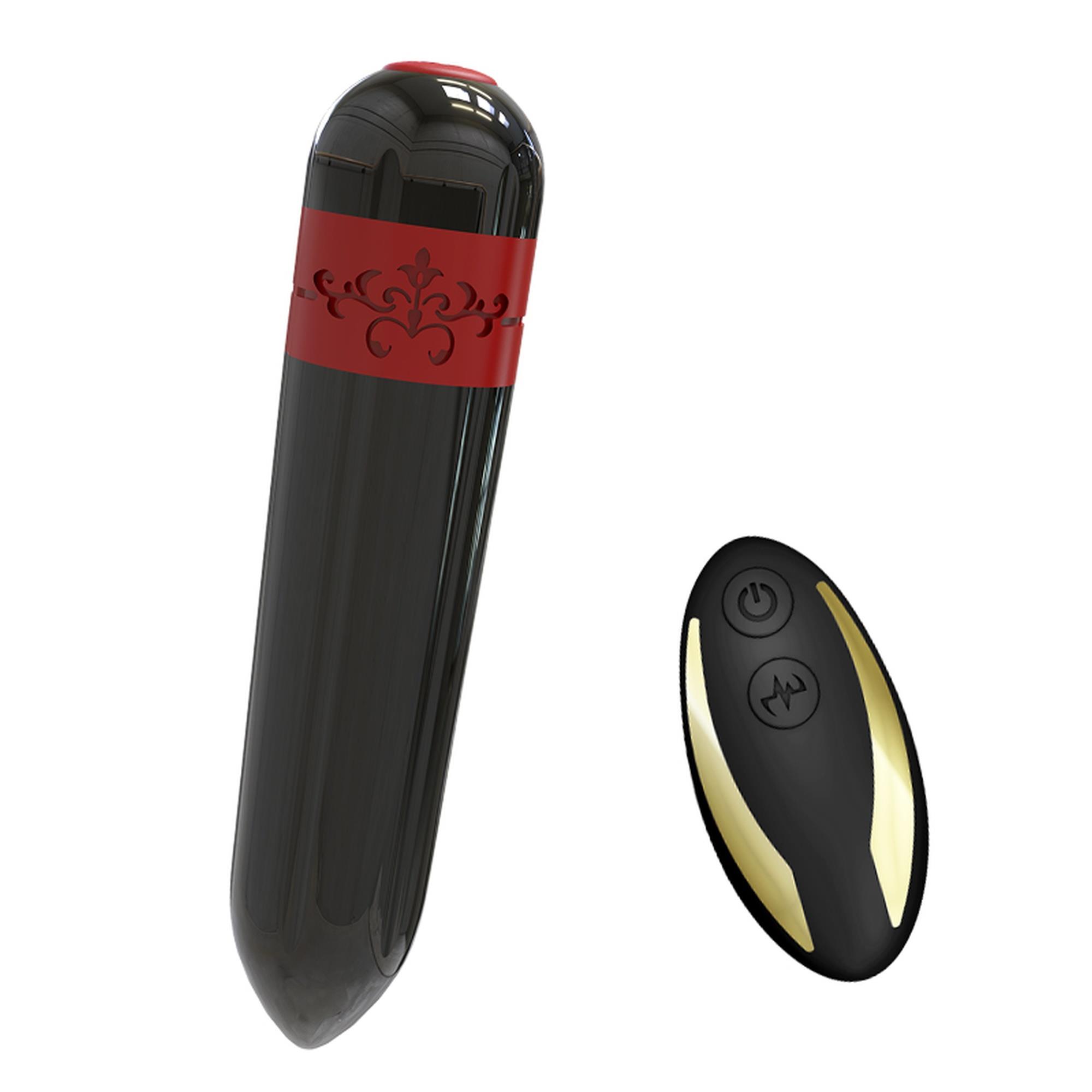 Вибратор для клитора Boss Series Rocket, 9.4 см (черный)