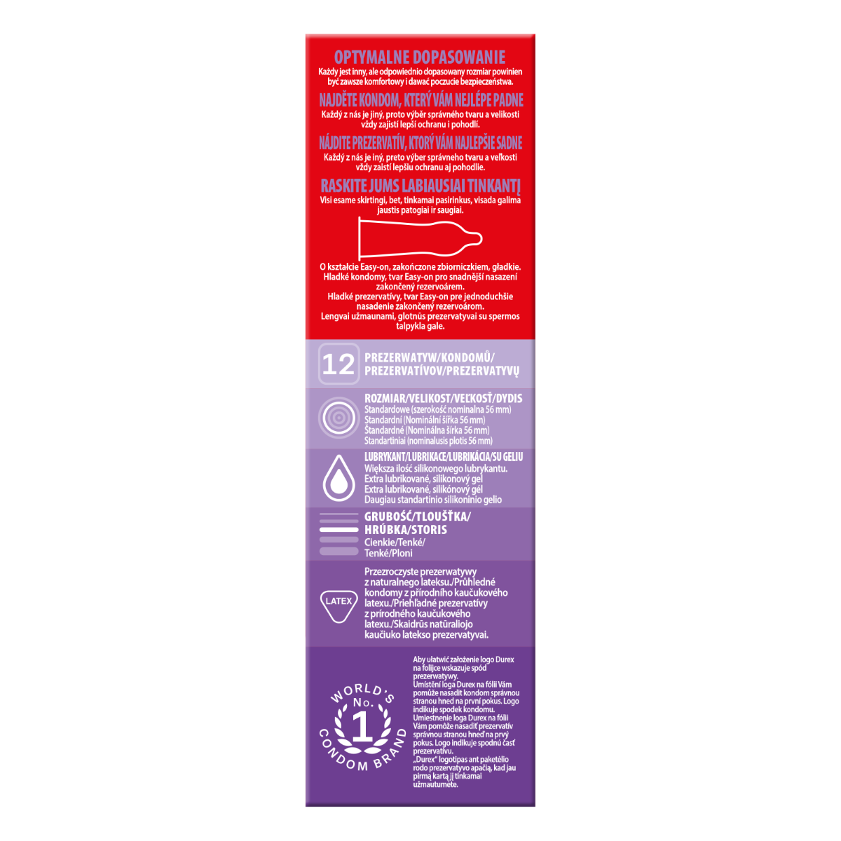 Презервативы Durex Feel Thin Fetherlite Elite, 12 шт