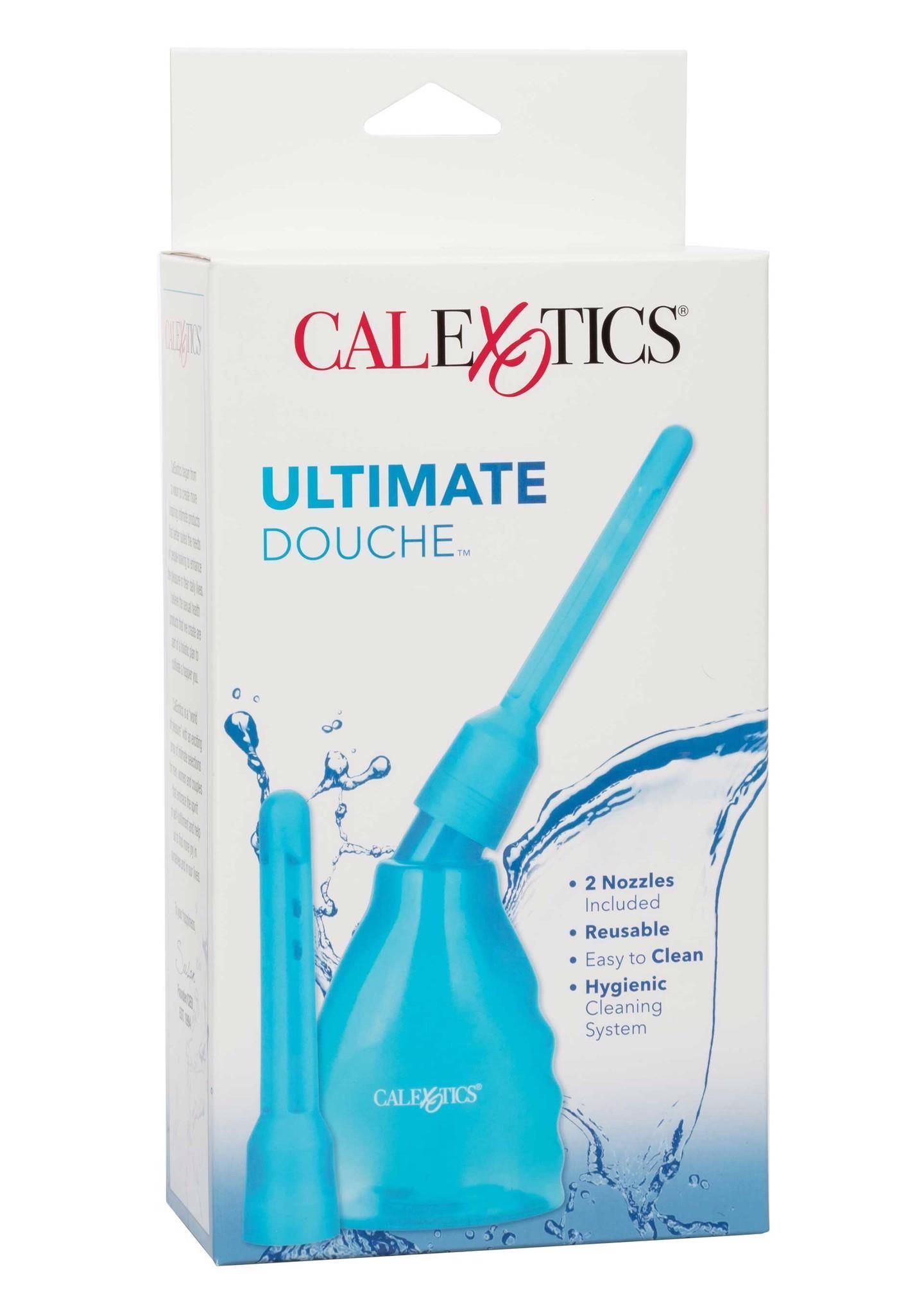 Анальний душ California Exotic Novelties Ultimate Douche, 162 мл (блакитний)
