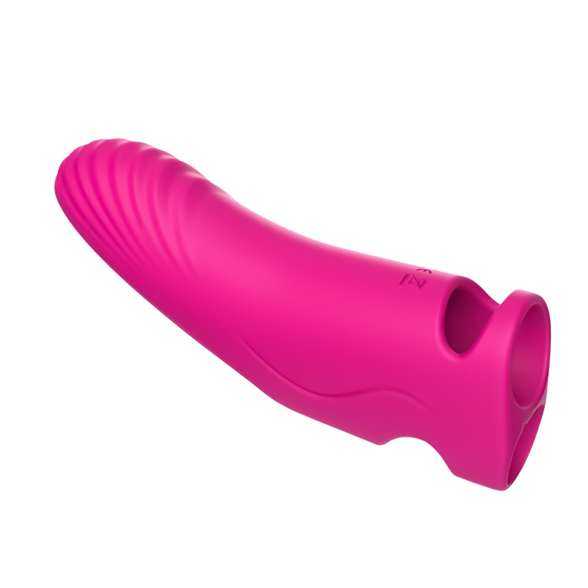 Вибратор на палец B - Series Joy Aurora with remote, 11.8 см (розовый)