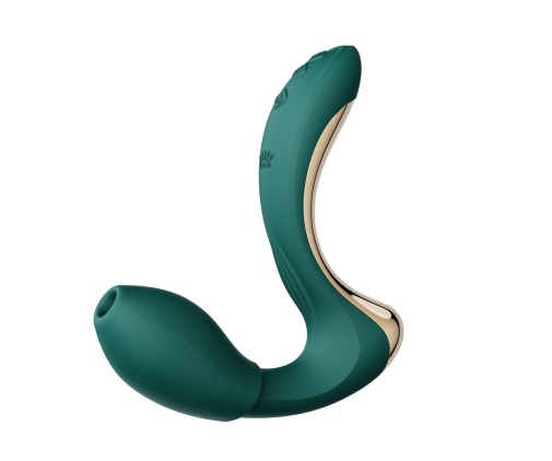 Вибратор Zalo Talis G-Spot PulseWave, 14,4 см (зеленый)