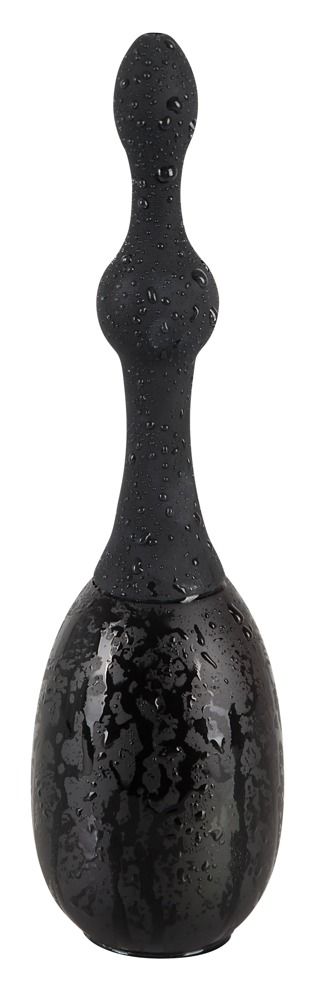 Анальний душ Black Velvets Douche Small, 14 см (черный)