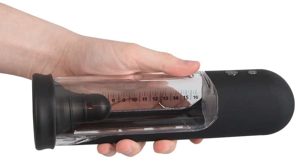 Вакуумная помпа Rebel Automatic Penis Pump, 24 см (прозрачный)
