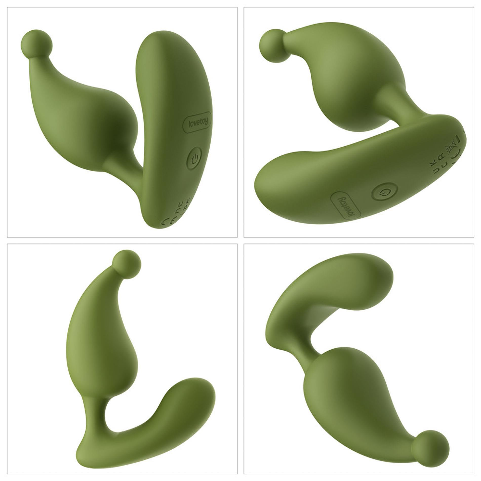 Массажер простаты L'Allure Apex, 10.5 см (зеленый)