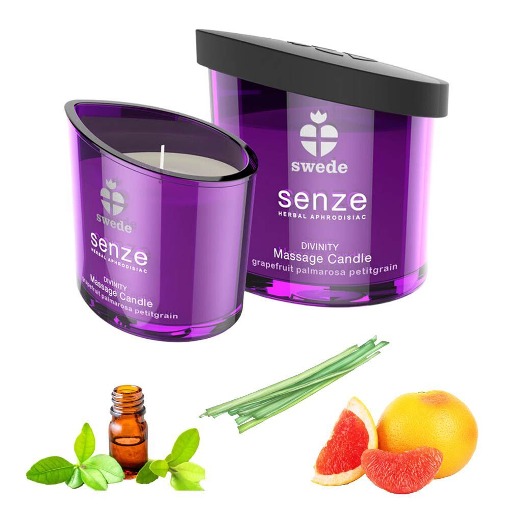 Свеча для массажа Swede Senze Divinity Massage Candle, 50 мл
