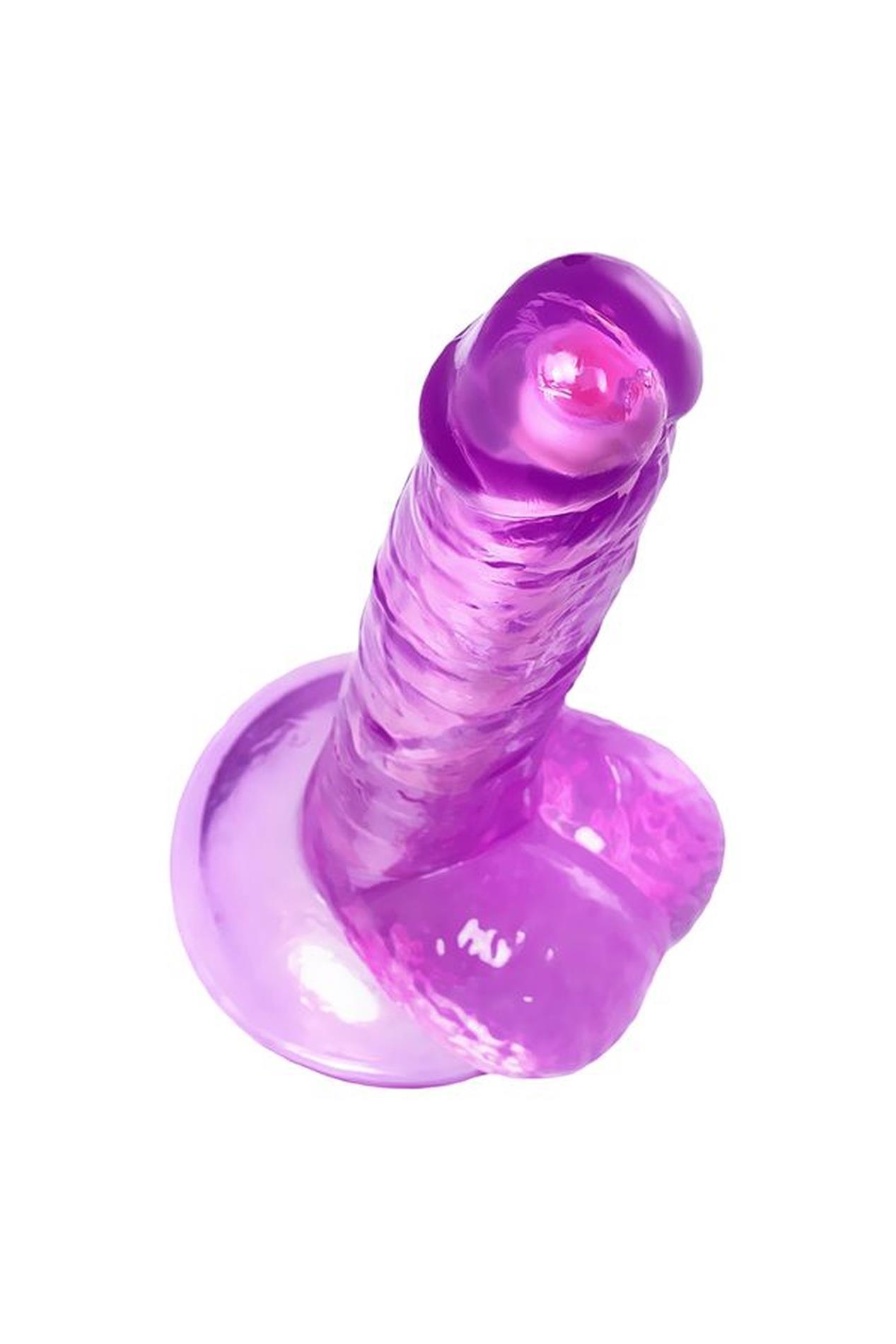 Toyfa Celiam - Dildo, Fioletowy, 20.5 cm