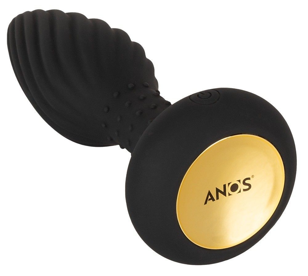 Korek analny Anos Finest Butt Plug Wear, 15,1 cm (czarny)