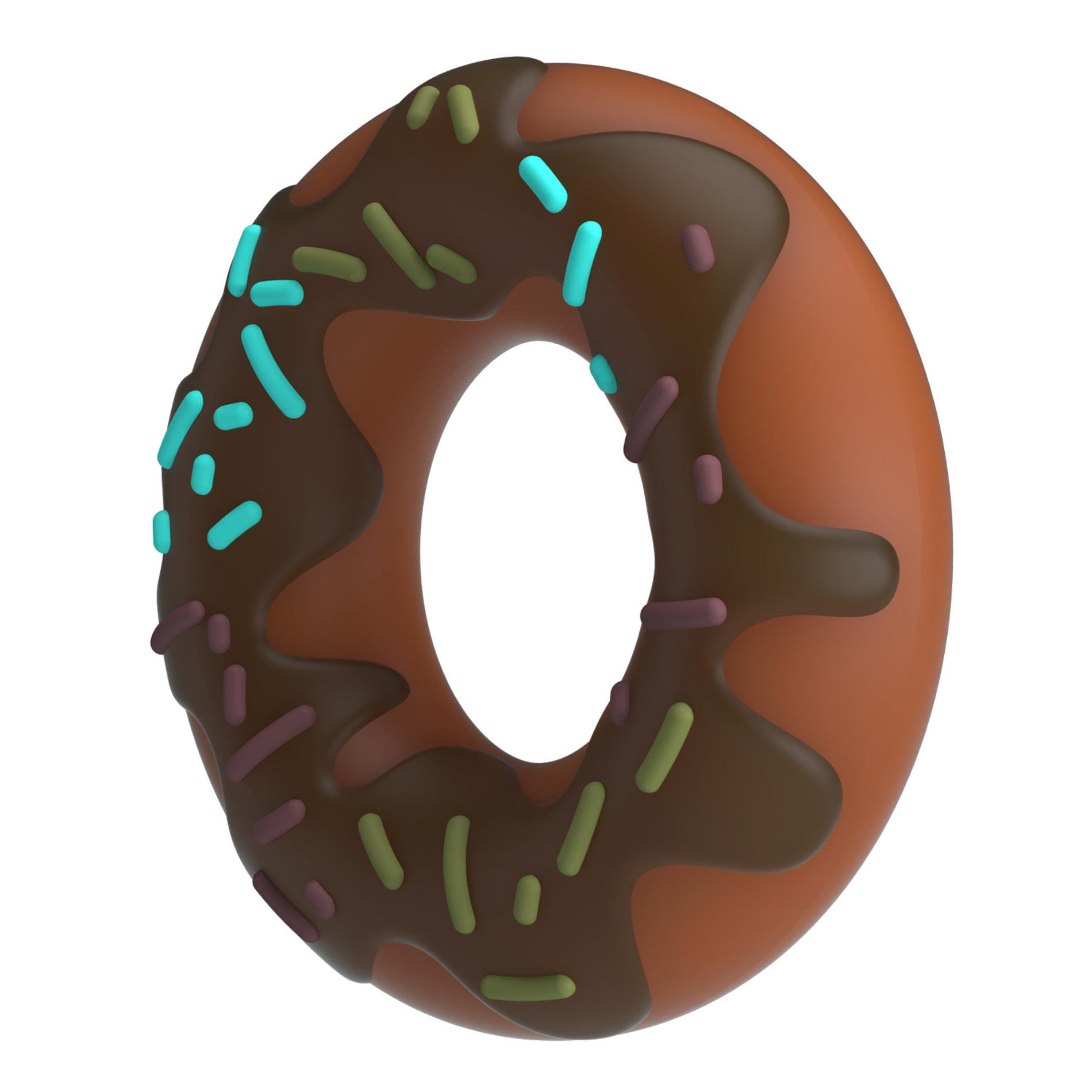 Эрекционное кольцо Pretty Love Super Donut Cock Ring, 4.6 см (коричневый)