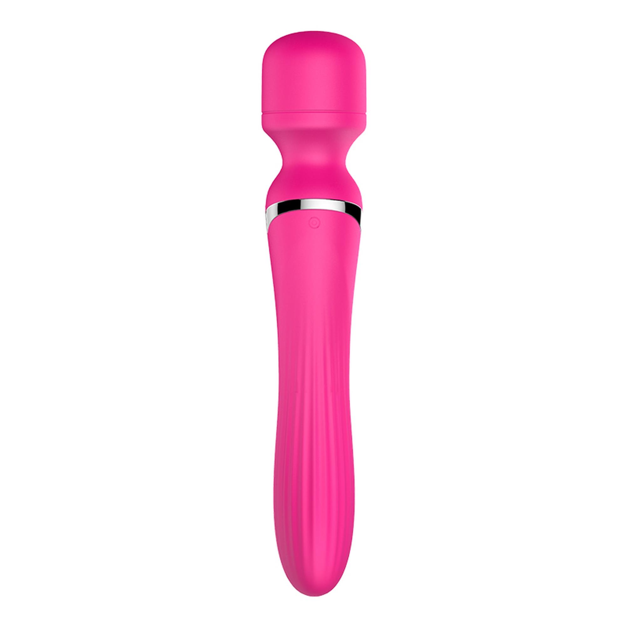 Вибратор B - Series Fox Dual Massager Pulsator, 22.6 см (розовый)