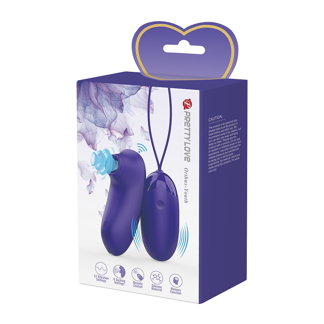 Набор секс игрушек Pretty Love Orthus Youth, 2 шт (фиолетовый)