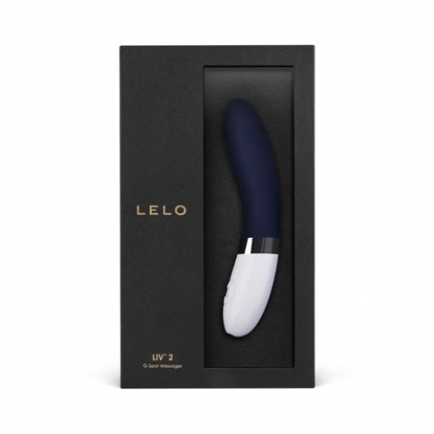 Вибратор LELO Liv 2, 17,4 см (синий)